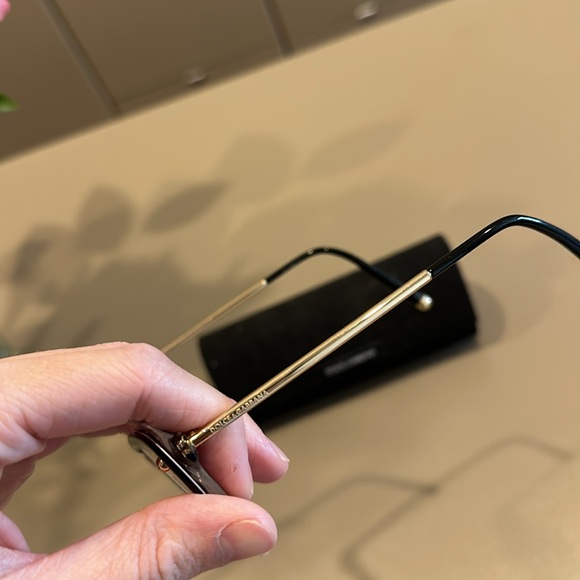 Dolce & Gabbana Cat Eye Glasses Leopard Print - Picture 4 of 8